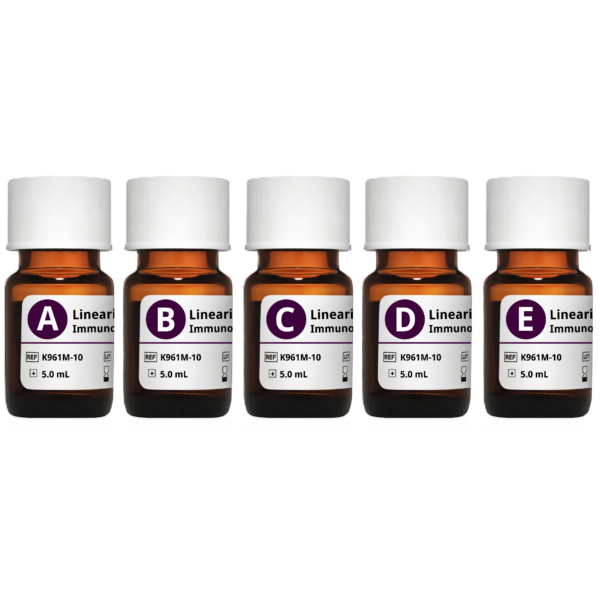 Linearity FD Immunoassay for Ortho Vitros